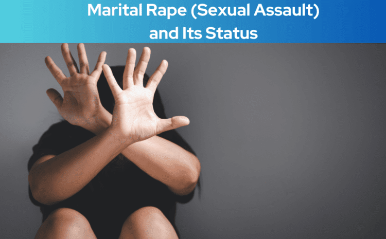  Marital Rape (Sexual Assault) and Its Status in the Indian Legal System