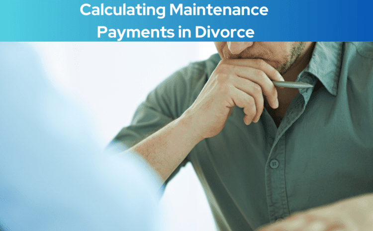  Calculating Maintenance Payments in Divorce: Methods and Considerations