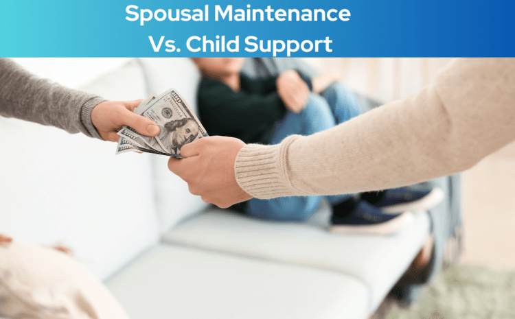  What Is the Difference Between Spousal Maintenance Vs. Child Support