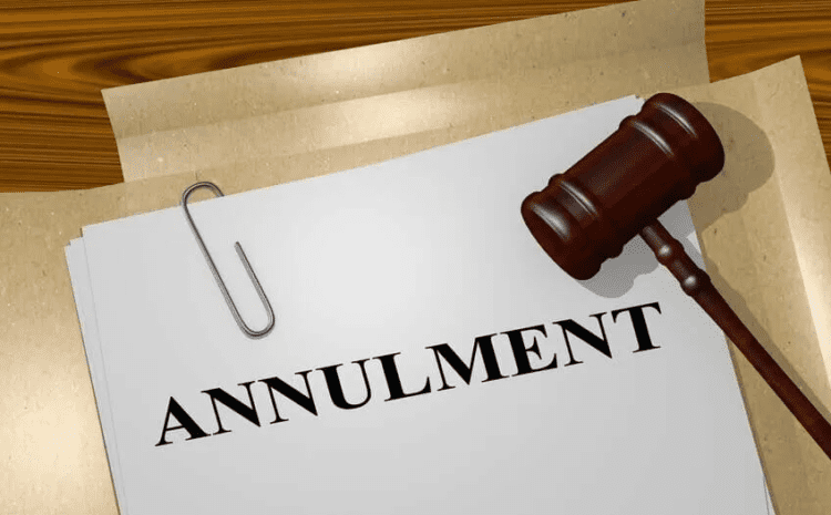  Deciphering the word ‘Annulment’ in Matrimonial Law