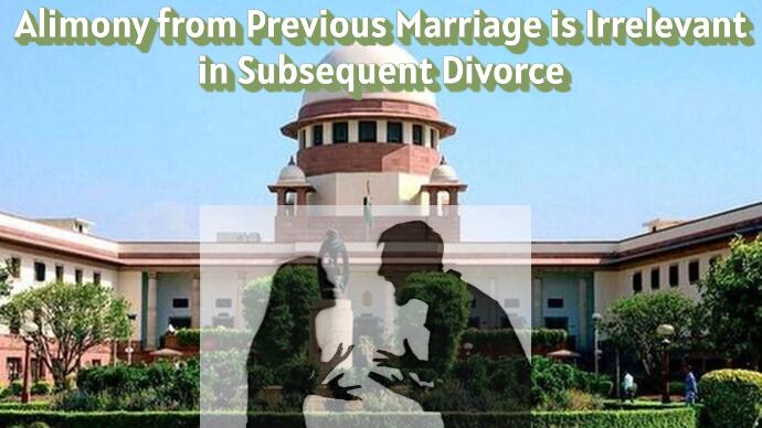 Supreme Court Decision on relevance of alimony from previous marriage