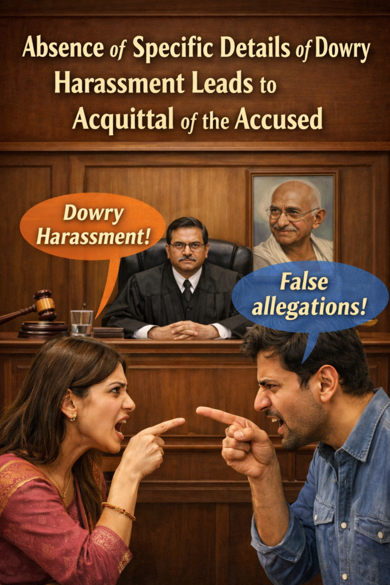 Analyzing a Supreme Court Acquittal in a Dowry and Cruelty Case ...